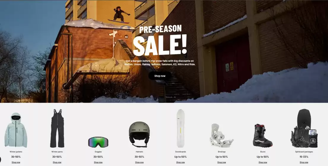 Session-katalog i Lillestrøm | Pre-season Sale! | 2025-08-21T00:00:00.000Z - 2025-09-04T00:00:00.000Z