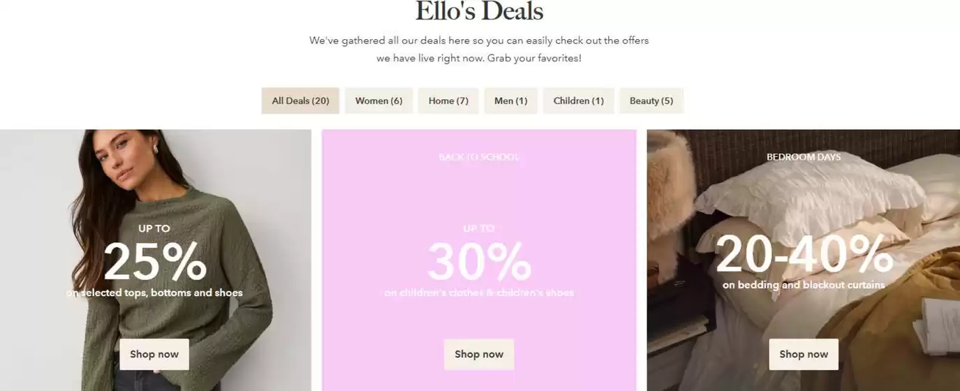 Ellos-katalog i Haugesund | Ello's Deals | 2025-08-21T00:00:00.000Z - 2025-09-04T00:00:00.000Z