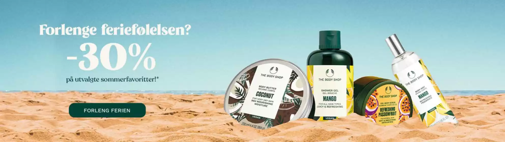 The Body Shop-katalog i Lillehammer | -30% | 2025-08-21T00:00:00.000Z - 2025-09-04T00:00:00.000Z