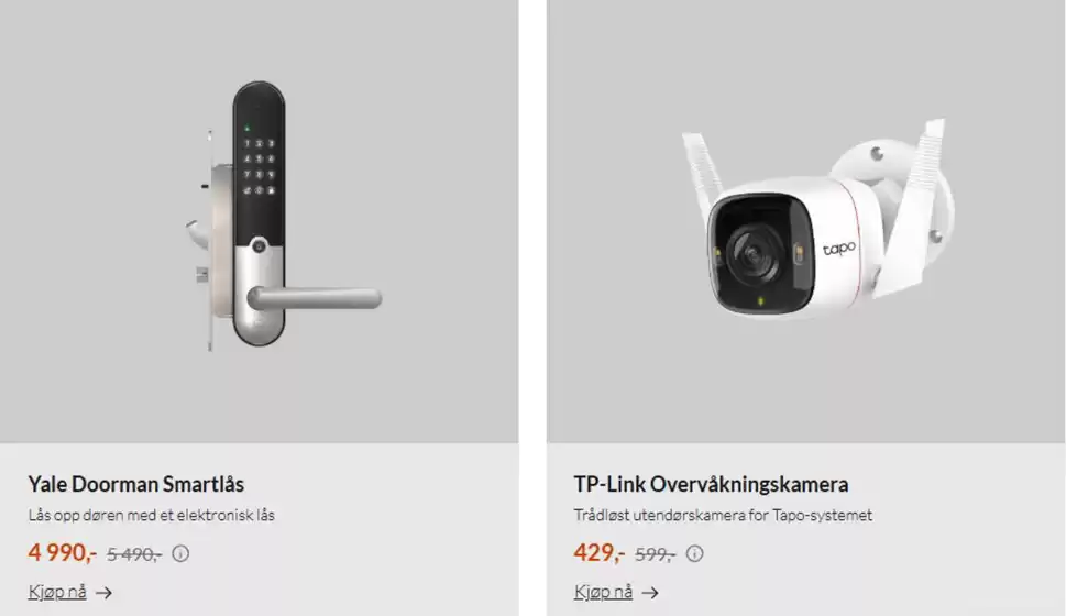 Kjell & Company-katalog i Bodø | Yale Doorman Smartlås | 2025-08-22T00:00:00.000Z - 2025-08-31T00:00:00.000Z