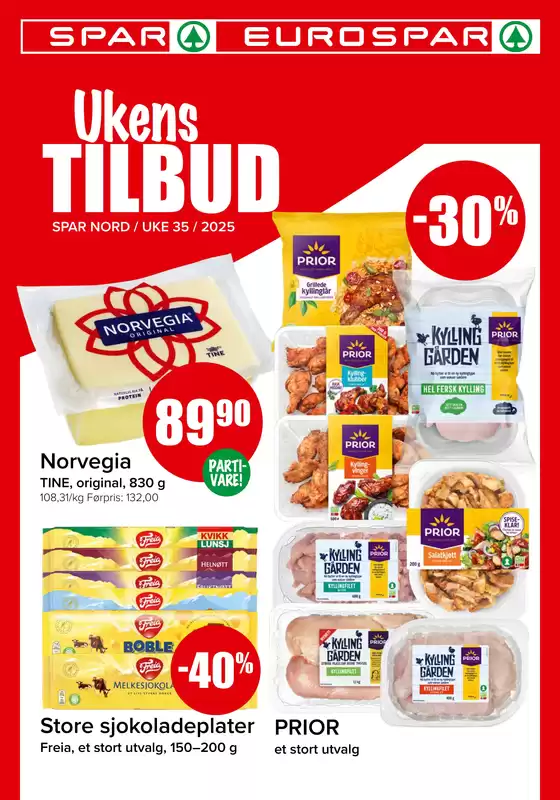 Spar-katalog i Brennåsen | Våre beste tilbud for deg | 2025-08-25T00:00:00.000Z - 2025-08-31T00:00:00.000Z