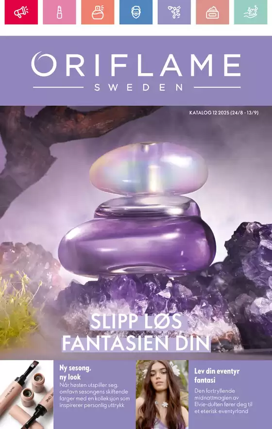 Oriflame-katalog i Haugesund | ORIFLAME Kundeavis | 2025-08-24T00:00:00.000Z - 2025-09-13T00:00:00.000Z