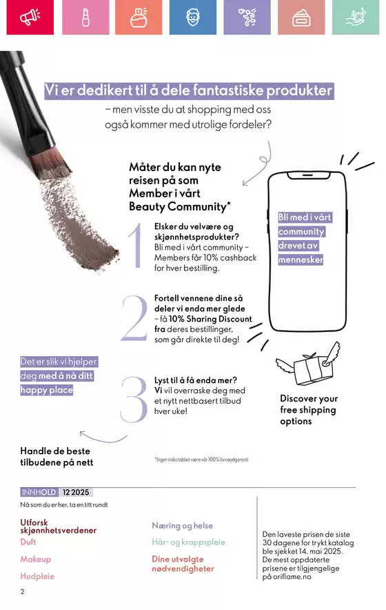 ORIFLAME Kundeavis