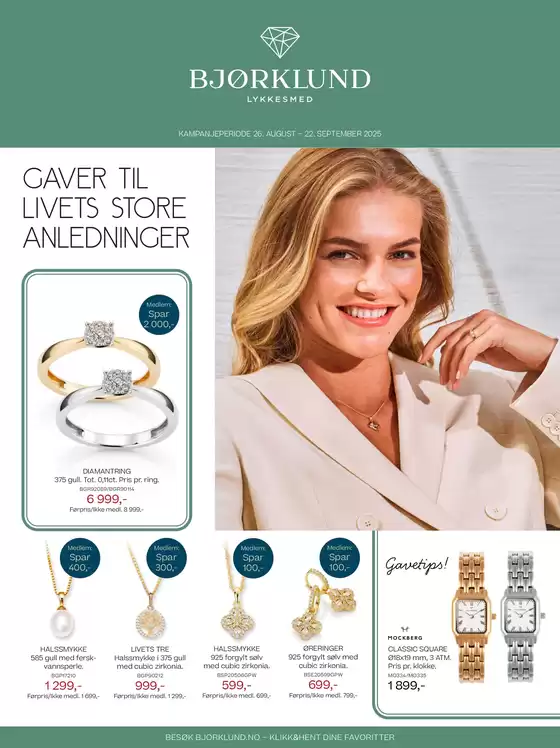 Bjørklund-katalog i Alta | Bjørklund Kundeavis | 2025-08-26T00:00:00.000Z - 2025-09-22T00:00:00.000Z