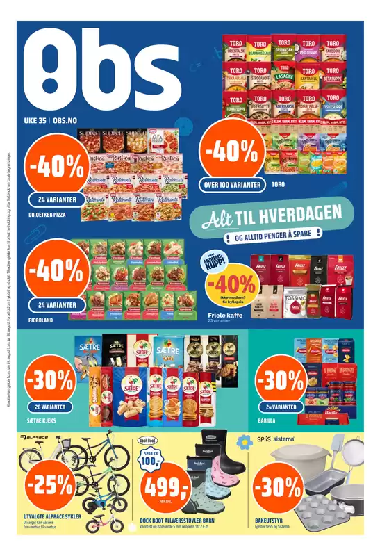 Obs-katalog i Brekstad | Aktuelle spesialkampanjer | 2025-08-24T00:00:00.000Z - 2025-08-30T00:00:00.000Z