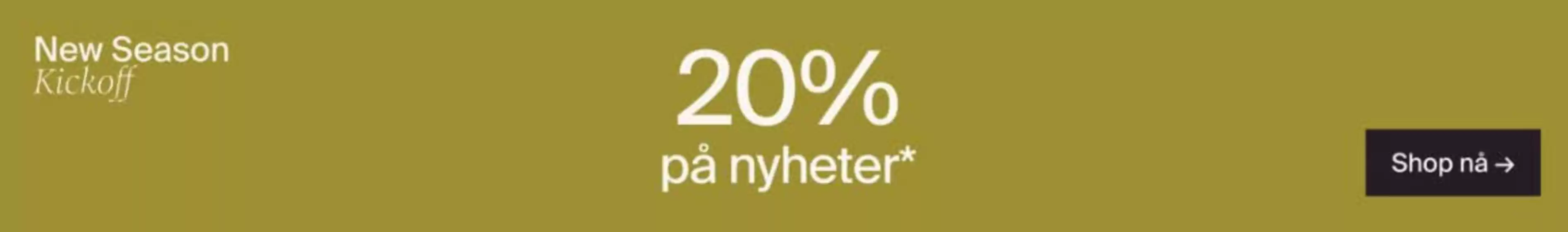 Boozt-katalog i Tromsø | 20%  | 2025-08-26T00:00:00.000Z - 2025-09-09T00:00:00.000Z