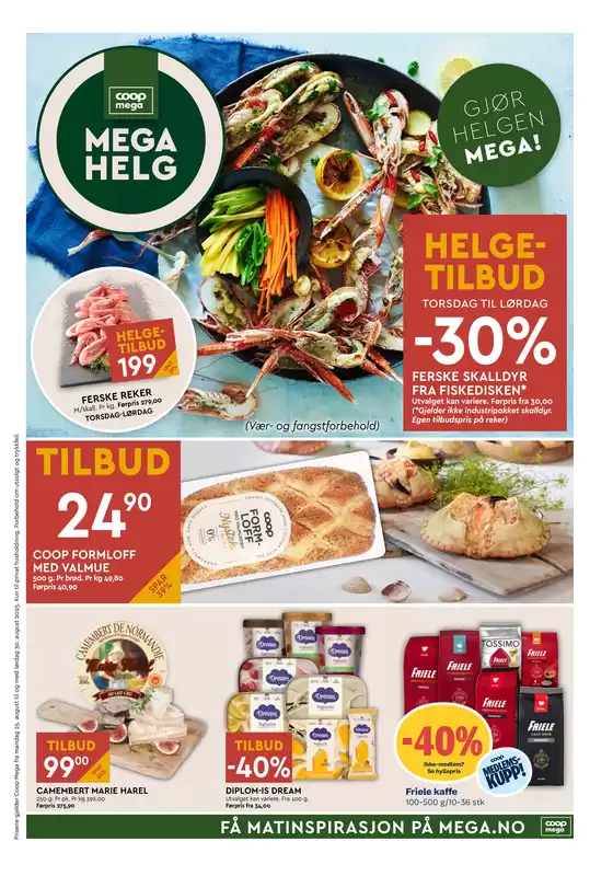 Coop Mega-katalog i Ottestad | Spar nå med våre tilbud | 2025-08-25T00:00:00.000Z - 2025-08-31T00:00:00.000Z