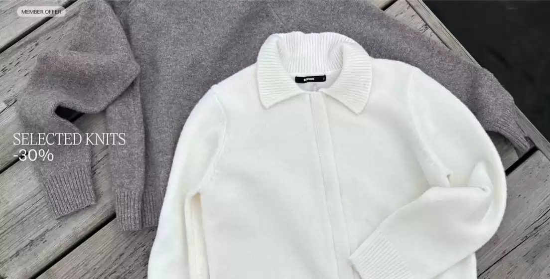 Selected knits -30%