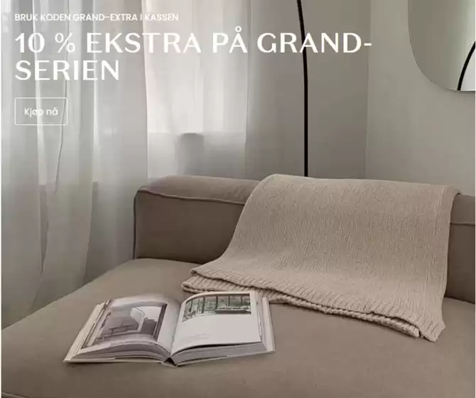 RoyalDesign-katalog i Egersund | 10% ekstra pa grand-serien | 2025-08-28T00:00:00.000Z - 2025-09-11T00:00:00.000Z