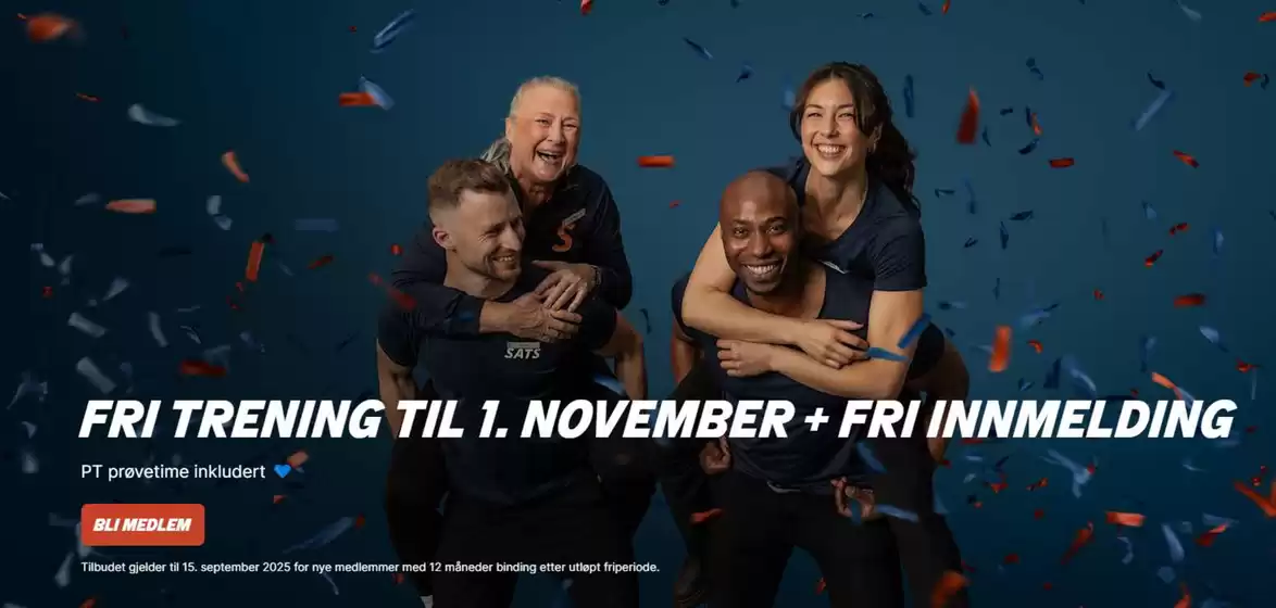 Sats Elixia-katalog i Egersund | Fri trening til 1. november + fri innmelding | 2025-09-01T00:00:00.000Z - 2025-09-15T00:00:00.000Z