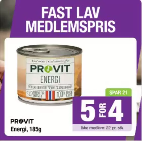 Fast lav medlemspris