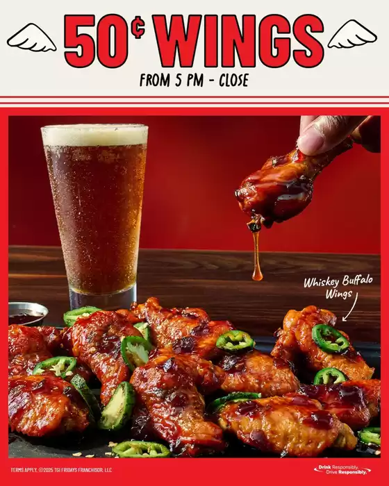 TGI Fridays-katalog i Årnes | TGI Fridays Kundeavis | 2025-09-03T00:00:00.000Z - 2025-09-17T00:00:00.000Z
