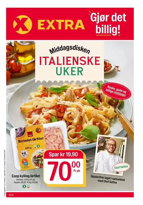 Stort utvalg av tilbud