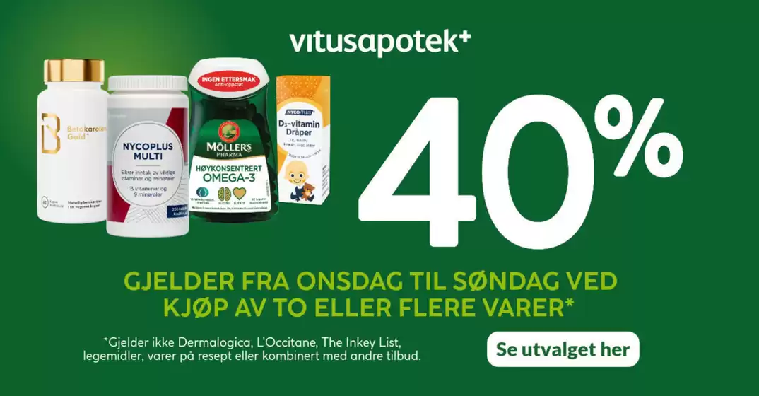 Vitusapotek-katalog i Porsgrunn | Vitusapotek Kundeavis | 2025-09-03T00:00:00.000Z - 2025-09-17T00:00:00.000Z