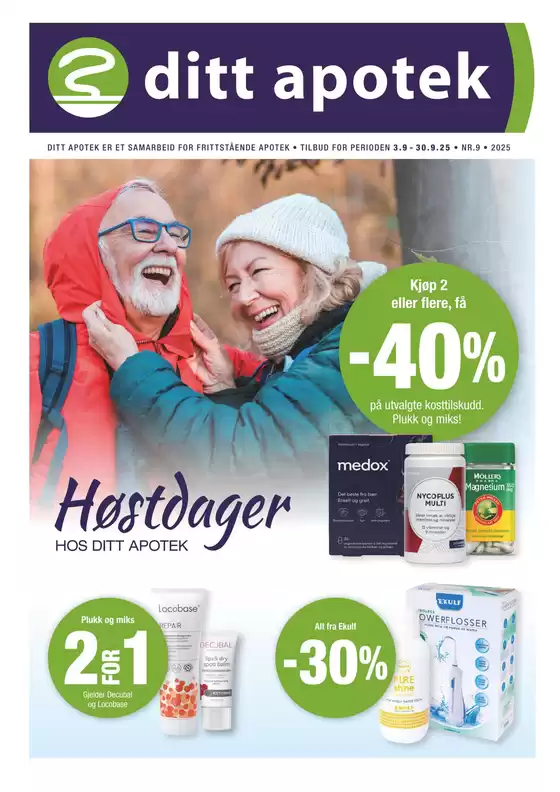 Ditt apotek-katalog i Porsgrunn | Ditt apotek Kundeavis | 2025-09-03T00:00:00.000Z - 2025-09-17T00:00:00.000Z