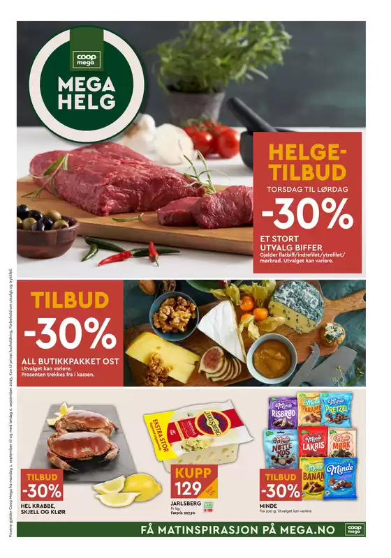 Coop Mega-katalog i Elverum | Eksklusive tilbud for våre kunder | 2025-09-01T00:00:00.000Z - 2025-09-07T00:00:00.000Z