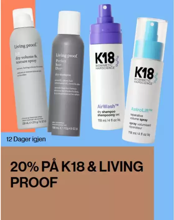 Opptil 25% på parfymer