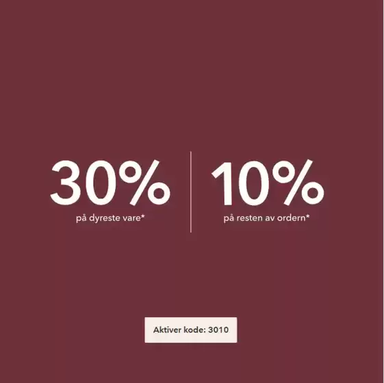 Ellos-katalog i Mandal | 30% 10 %  | 2025-09-04T00:00:00.000Z - 2025-09-09T00:00:00.000Z
