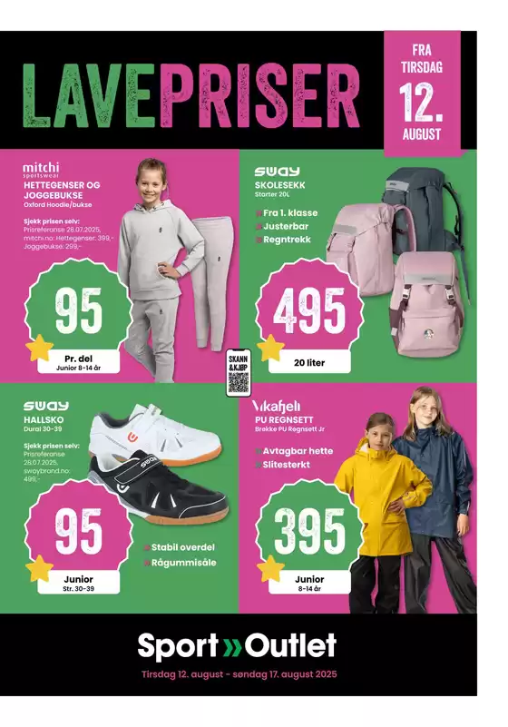 Sport Outlet-katalog i Ytre Enebakk | Eksklusive kupp | 2025-09-05T00:00:00.000Z - 2025-09-19T00:00:00.000Z