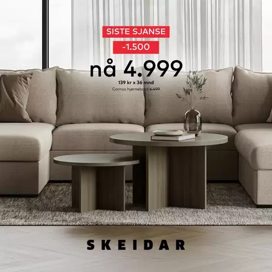 Skeidar-katalog i Asker | Topptilbud for smarte sparere | 2025-09-07T00:00:00.000Z - 2025-09-21T00:00:00.000Z