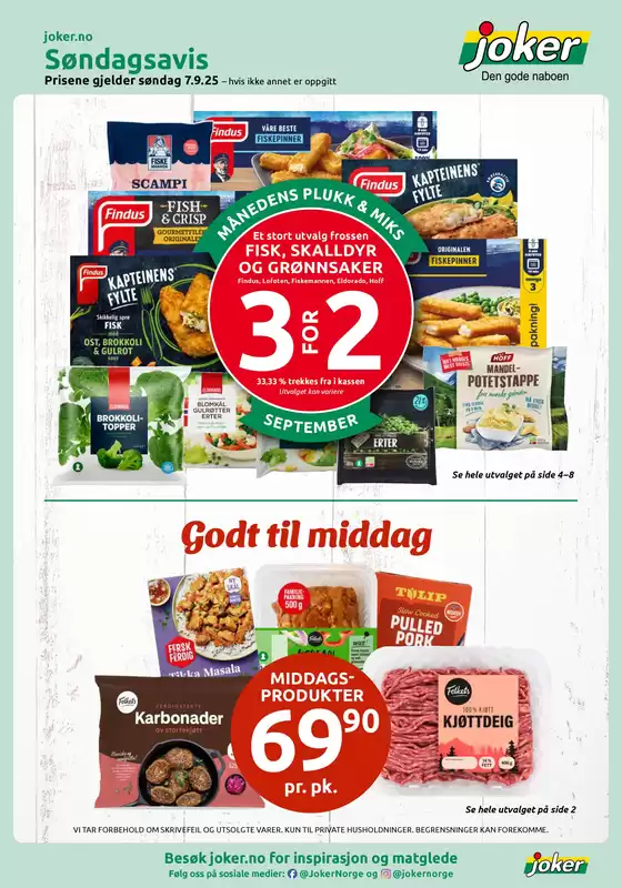 Joker-katalog i Fyllingsdalen | Joker Kundeavis | 2025-09-07T00:00:00.000Z - 2025-09-21T00:00:00.000Z