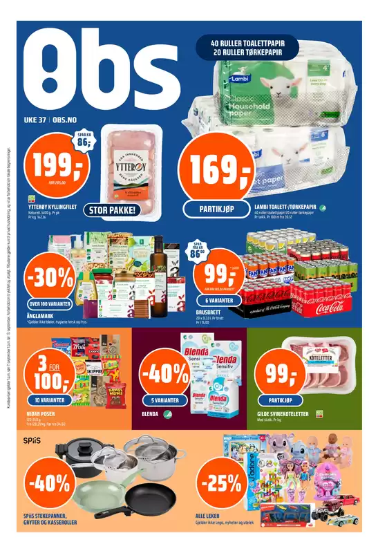 Obs-katalog i Svorkmo | Obs Kundeavis | 2025-09-08T00:00:00.000Z - 2025-09-22T00:00:00.000Z