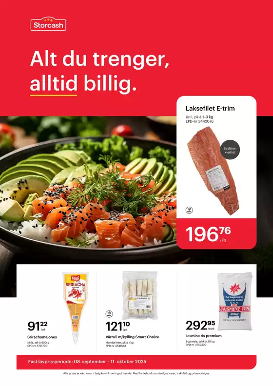 Storcash-katalog i Svorkmo | Kundeavis 2 | 2025-09-08T00:00:00.000Z - 2025-09-22T00:00:00.000Z