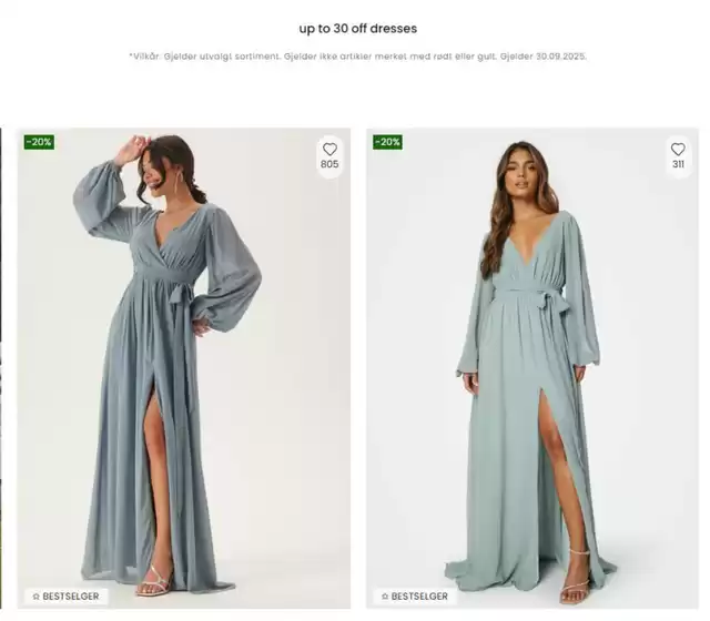 Bubbleroom-katalog i Oslo | up to 30 off dresses | 2025-09-09T00:00:00.000Z - 2025-09-30T00:00:00.000Z