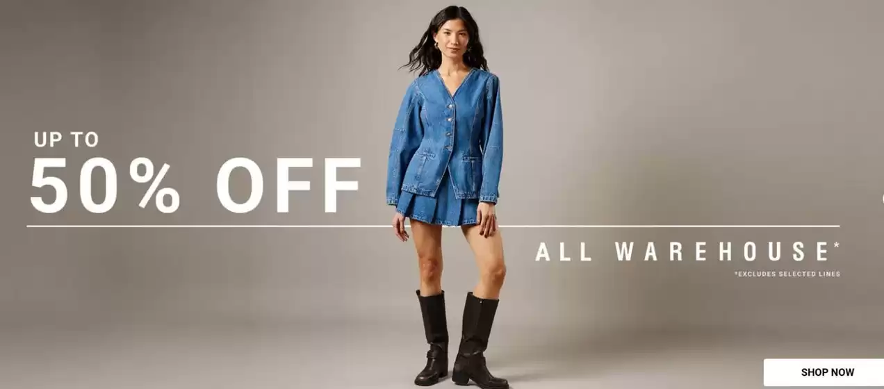 Warehouse -katalog i Oslo | Up To 50% Off | 2025-09-09T00:00:00.000Z - 2025-09-23T00:00:00.000Z