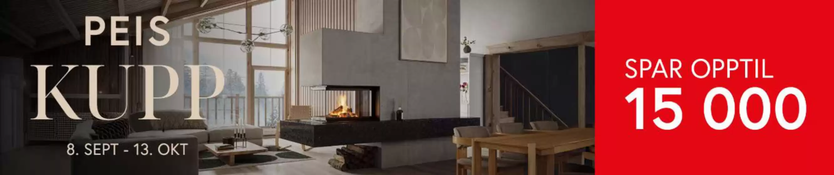 Varmefag-katalog i Oslo | Spar opptil 15 000 | 2025-09-09T00:00:00.000Z - 2025-10-13T00:00:00.000Z