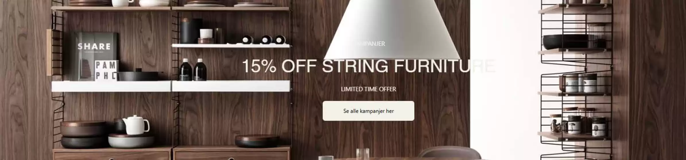 Bolina-katalog i Selbu | 15% off string furnitu | 2025-09-10T00:00:00.000Z - 2025-09-28T00:00:00.000Z