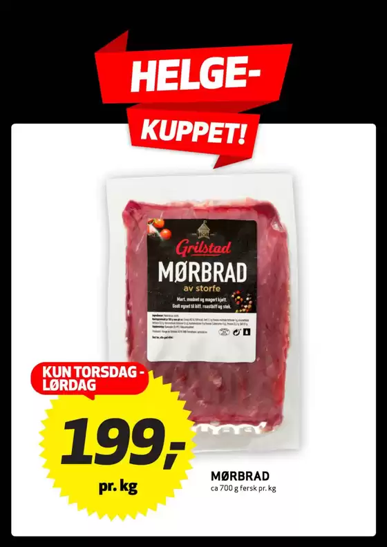 Flotte rabatter på utvalgte produkter