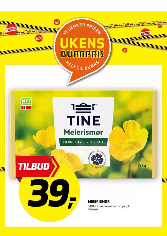Flotte rabatter på utvalgte produkter