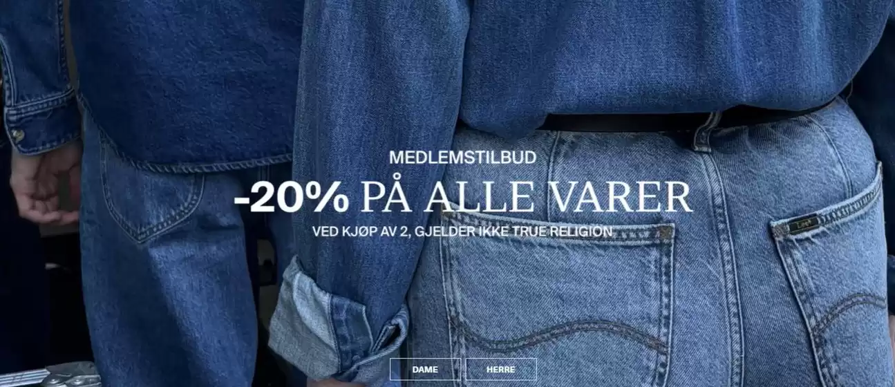 -20% på alle varer
