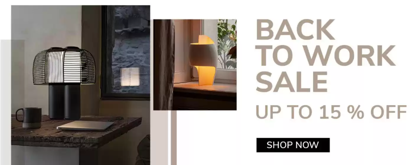 Lampemesteren-katalog i Måløy | Back to work sale | 2025-09-11T00:00:00.000Z - 2025-09-25T00:00:00.000Z