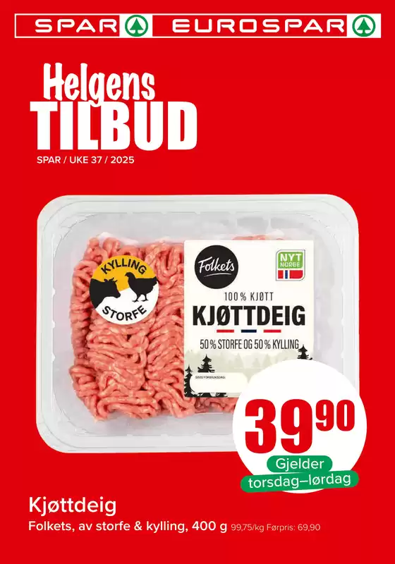 Eurospar-katalog | Flotte rabatter på utvalgte produkter | 2025-09-13T00:00:00.000Z - 2025-09-27T00:00:00.000Z