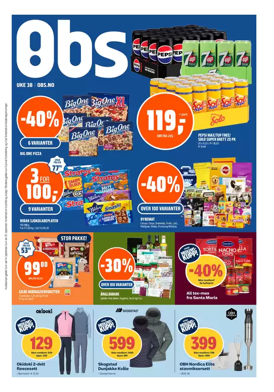 Flotte rabatter på utvalgte produkter