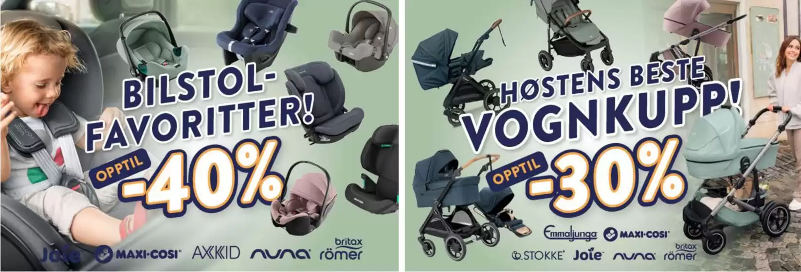 Barnevognhuset Rudo-katalog i Sande (Vestfold) | -40% | 2025-09-15T00:00:00.000Z - 2025-09-29T00:00:00.000Z