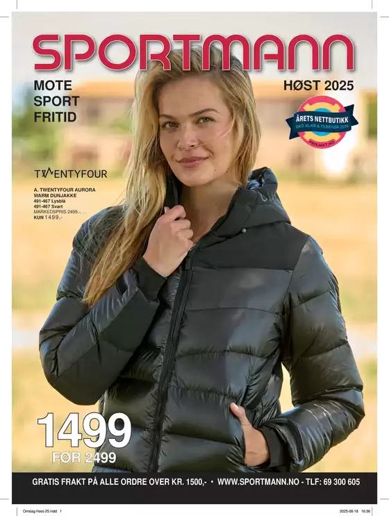 Sportmann-katalog i Straume | Mote sport fritid | 2025-09-15T00:00:00.000Z - 2025-12-31T00:00:00.000Z
