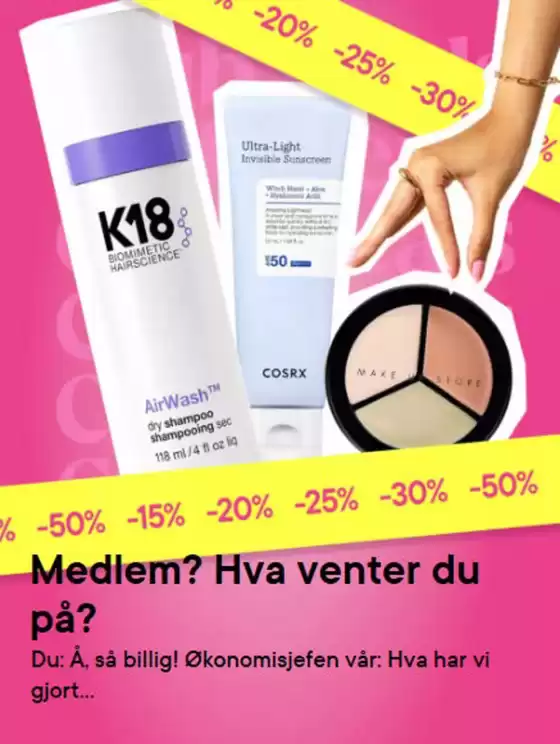 Lyko-katalog i Tønsberg | Medlem? Hva venter du på? | 2025-09-17T00:00:00.000Z - 2025-10-01T00:00:00.000Z