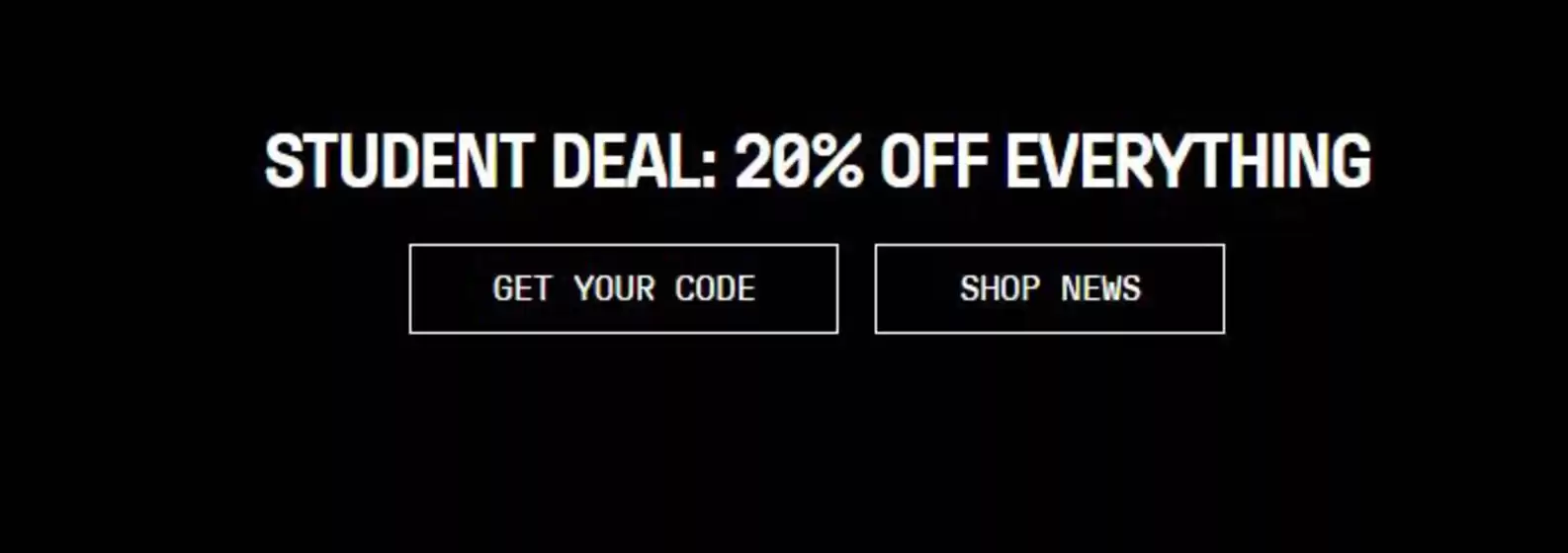 Weekday-katalog i Bergen | Student deal: 20% off everything | 2025-09-18T00:00:00.000Z - 2025-10-02T00:00:00.000Z
