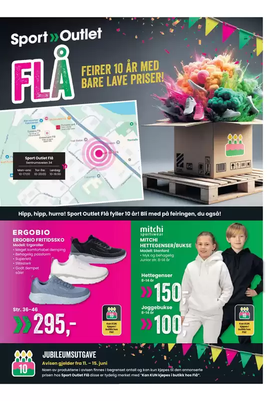 Sport Outlet-katalog i Lørenskog | Rabatter og kampanjer | 2025-09-19T00:00:00.000Z - 2025-10-03T00:00:00.000Z