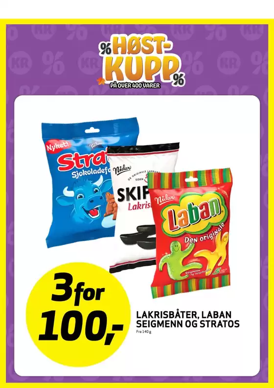 Spar nå med våre tilbud