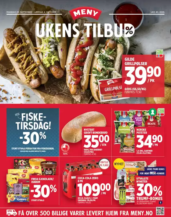 Meny Kundeavis