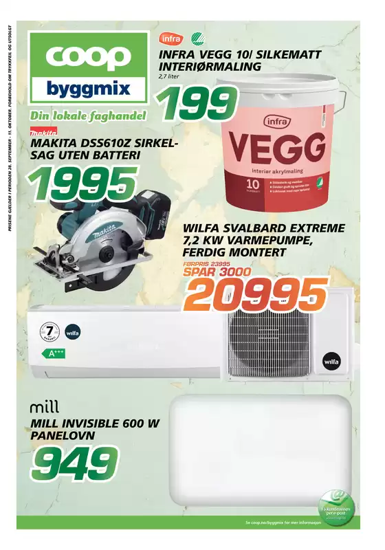 Coop Byggmix Kundeavis