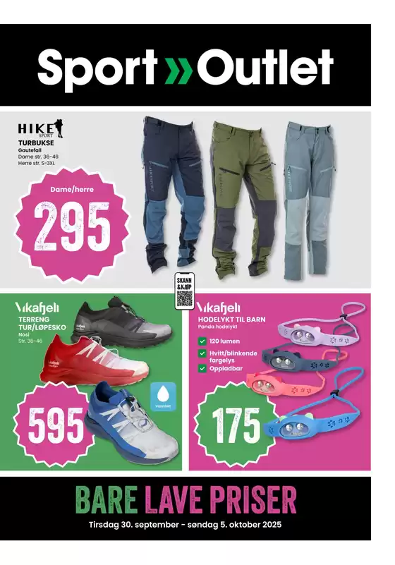 Sport Outlet-katalog i Volda | Topptilbud for smarte sparere | 2025-09-30T00:00:00.000Z - 2025-10-14T00:00:00.000Z