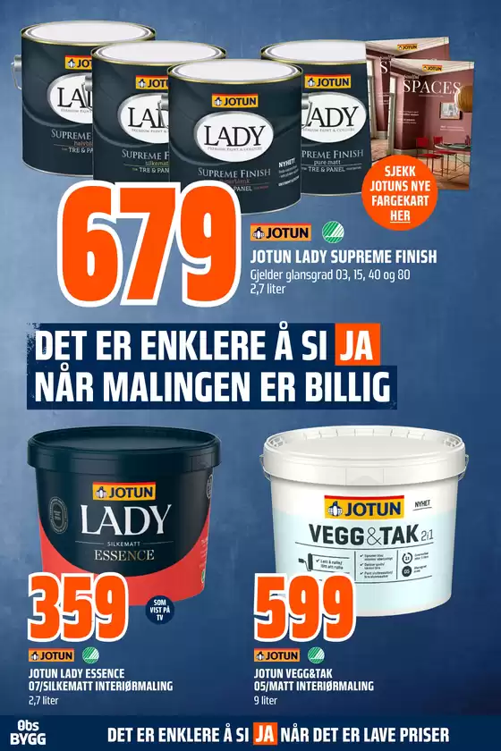 Topptilbud for alle kunder