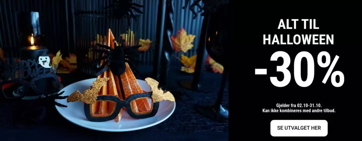 Alt til halloween -30%