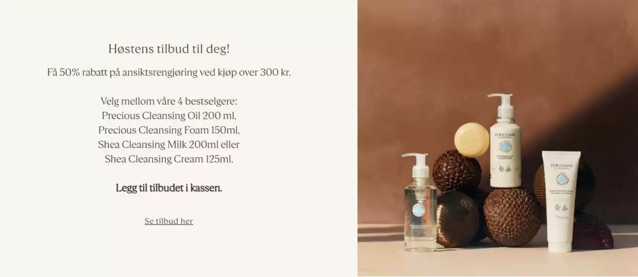 L'Occitane-katalog i Lillestrøm | Høstens tilbud til deg! | 2025-10-06T00:00:00.000Z - 2025-10-26T00:00:00.000Z