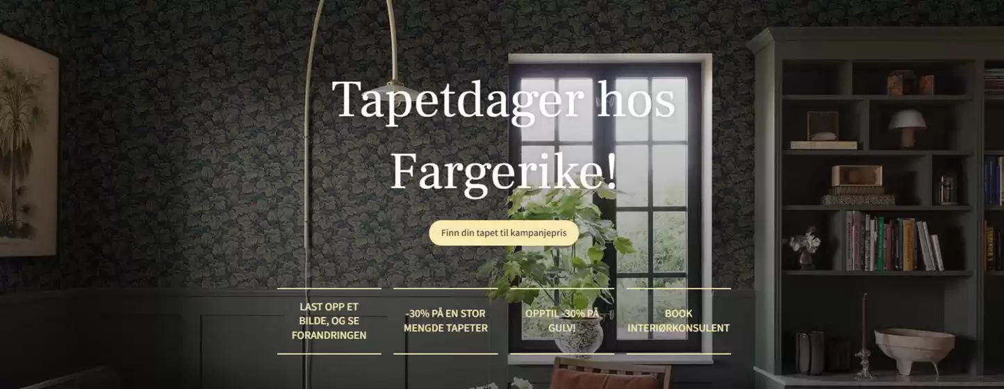 Tapetdager hos Fargerike!